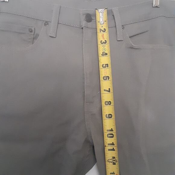 Levi's 510 Straight Leg Men's 34x30 Grey Stretch Jeans - Picture 7 of 8